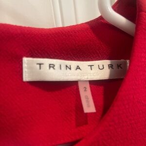 Red Trina Turk Dress size 2